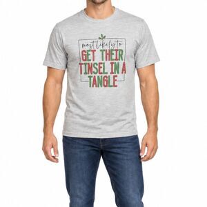 BCG Men’s Christmas Funny Holiday T-Shirt | Medium